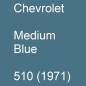 Preview: Chevrolet, Medium Blue, 510 (1971).